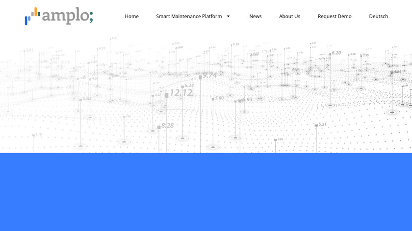 Amplo - Automated Diagnostic Service Landing Page