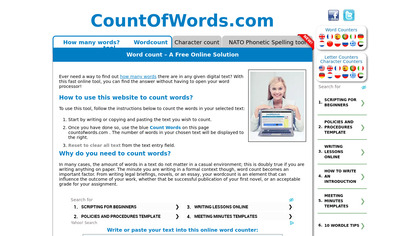 CountOfWords.com image