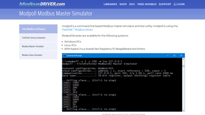 ModbusDriver Modpoll image