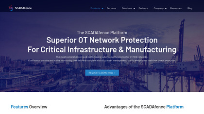 SCADAfence Platform image