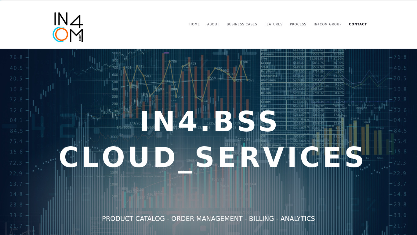 IN4.BSS Landing page
