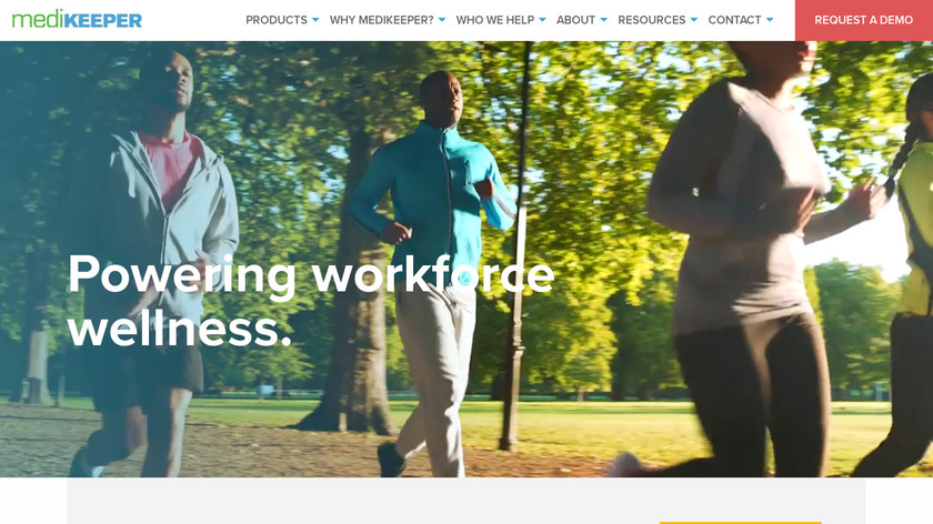 MediKeeper Landing Page