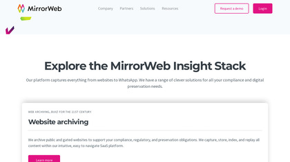 MirrorWeb image