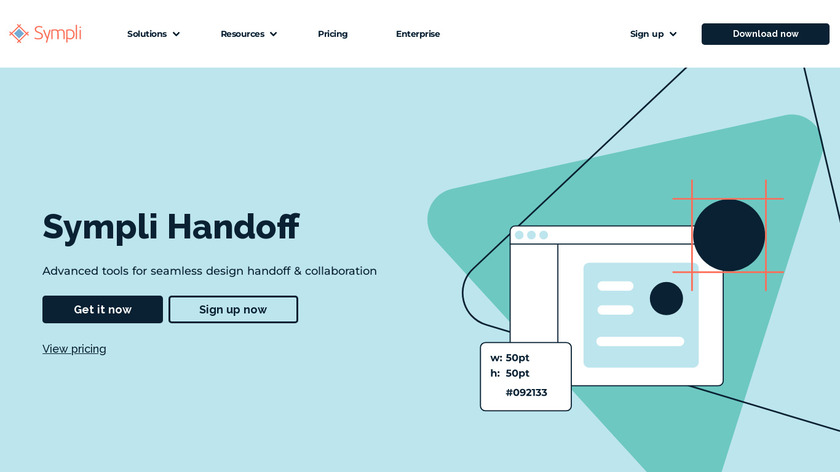 Sympli Handoff Landing Page