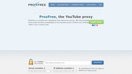 ProxFree Unblock YouTube image