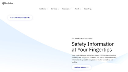 Eco Online SDS Management image