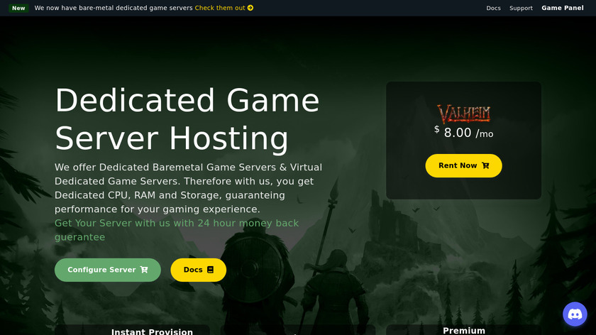 Xgamingserver.com Landing Page