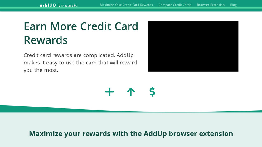 AddUp Rewards Landing Page