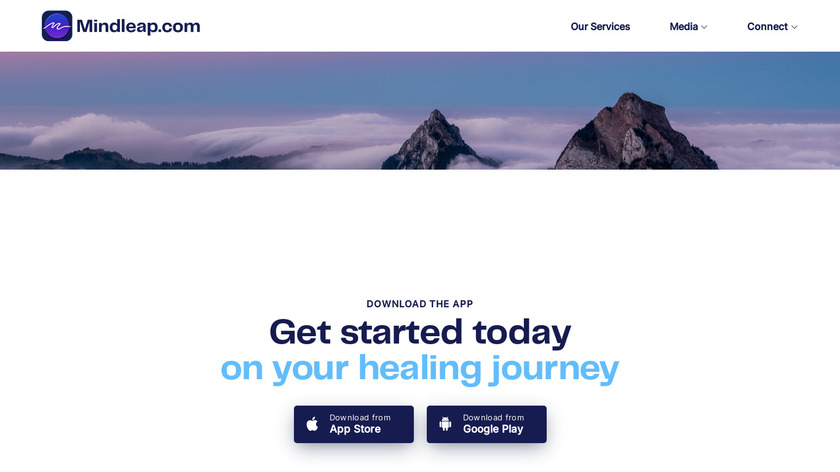 Mindleap Landing Page