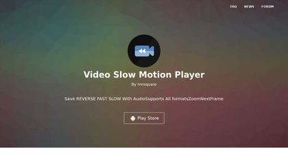 Slow Motion Video Zoom Player image