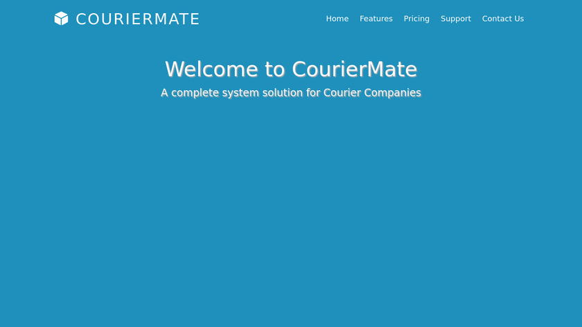 CourierMate Landing Page