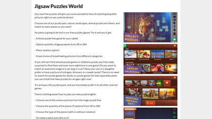 Jigsaw Puzzles World image