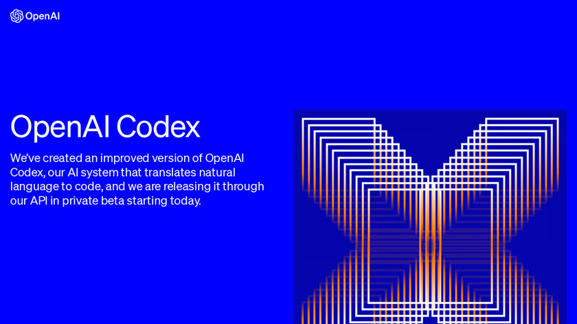 Codex by OpenAI Landing Page