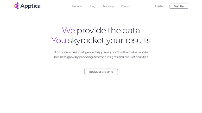 Apptica Landing Page