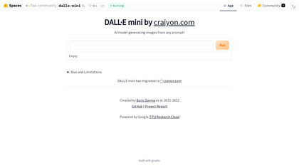 DALL·E mini screenshot