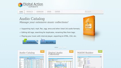 Digit Action Audio Catalog image