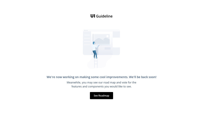 UI Guideline Landing Page