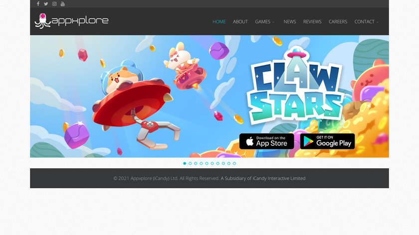 Crab War Landing Page