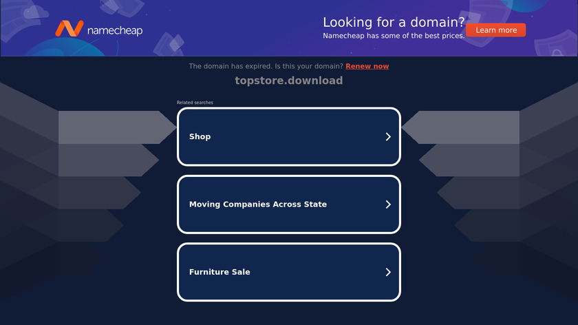 TopStore Landing Page