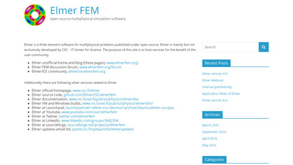 Elmer FEM image