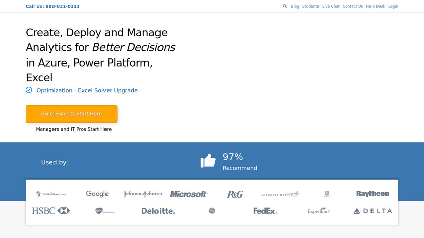 Solver Landing Page