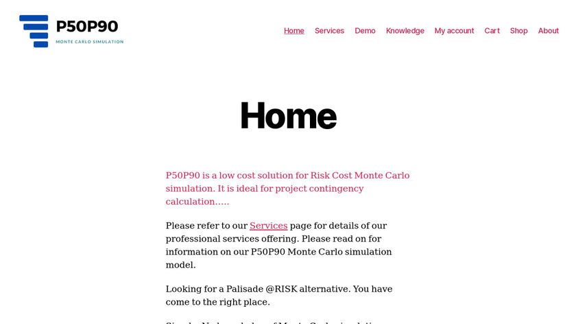 P50P90 Landing Page