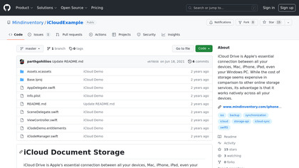 iCloud Document Storage image