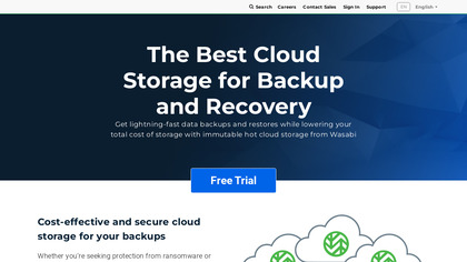 Wasabi Backup and Recovery image