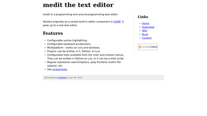 Medit Text Editor image