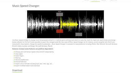 Music Speed Changer Lite image