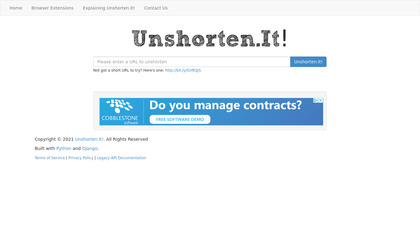Unshorten.It! image