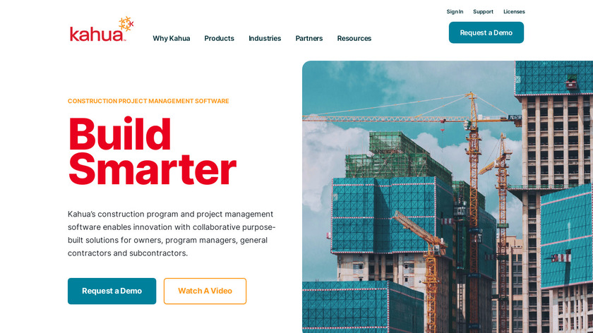 Kahua Landing Page