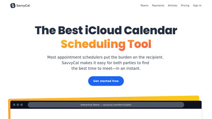 SavvyCal for iCloud image