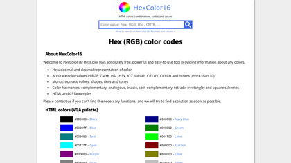 Hexcolor16 screenshot
