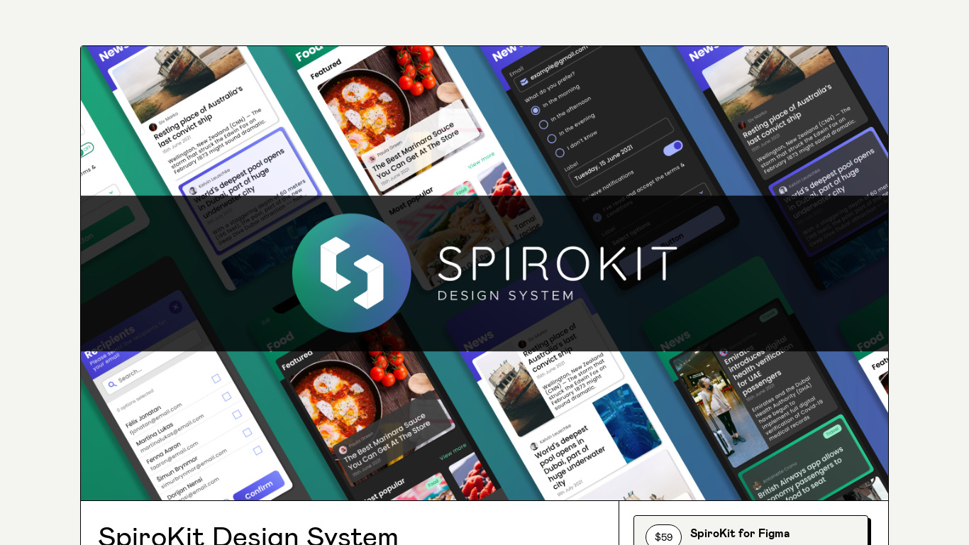 SpiroKit Landing page