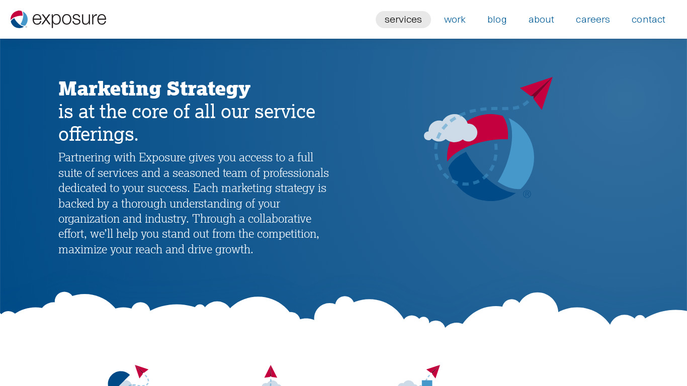 Web Solutions Landing page