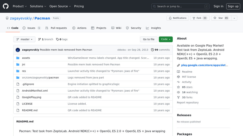 Pyroman: Jaws of Fire Landing Page