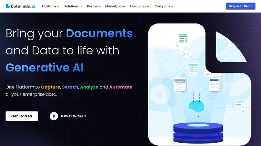 Botminds.ai Landing Page