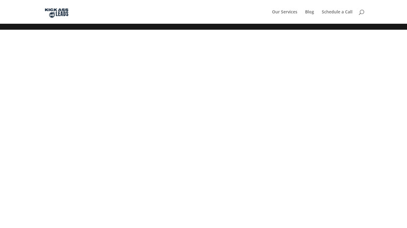 Kickass Leads Landing Page