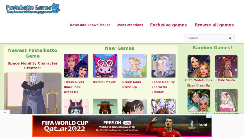 Pastelkatto Avatar Creator Landing Page