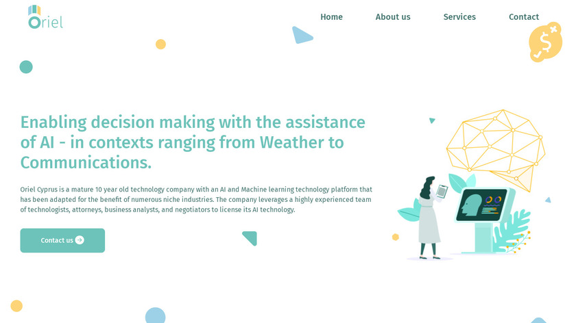 Oriel Push Landing Page