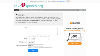 Text 2 Speech image