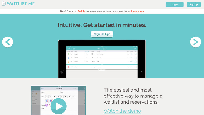 Waitlist Me Landing Page