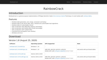 RainbowCrack image