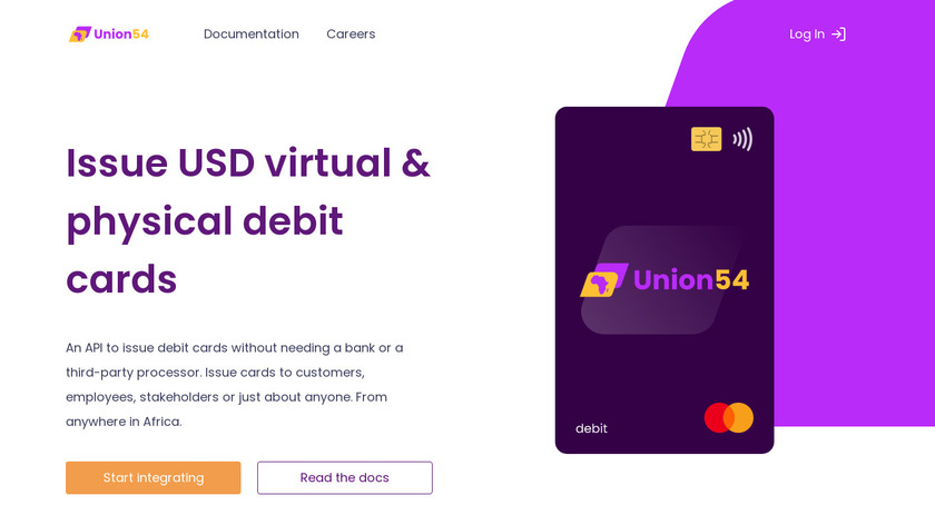 Union54 Landing Page
