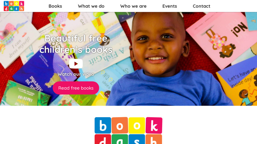 Book Dash Landing Page