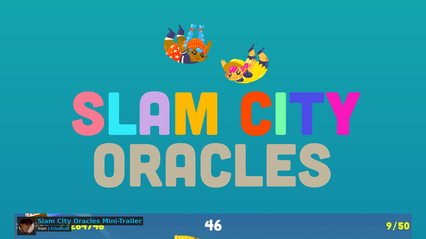 Slam City Oracles Landing Page