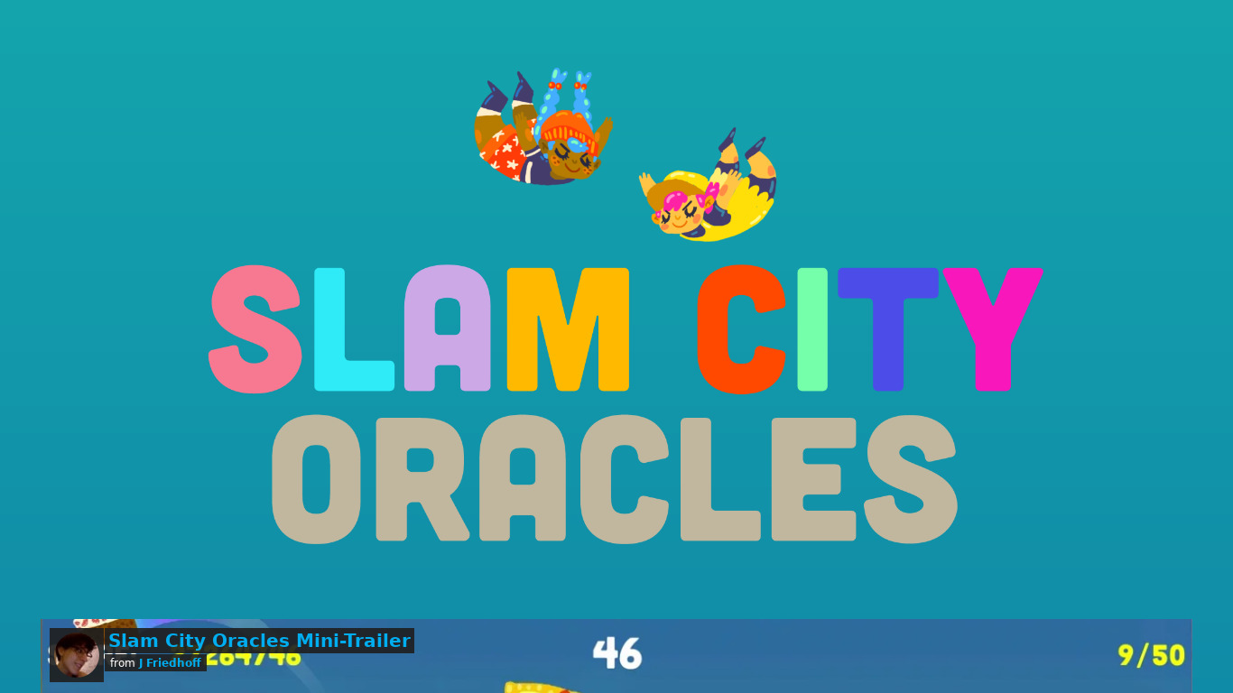 Slam City Oracles Landing page