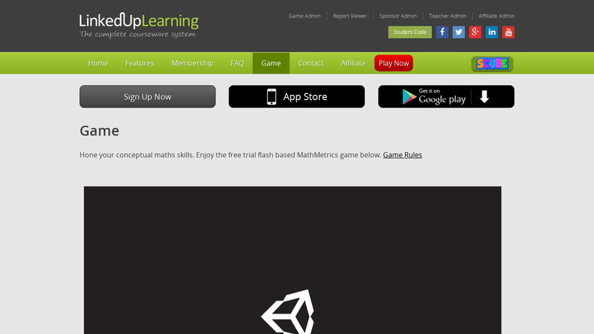 MathMetrics Landing Page