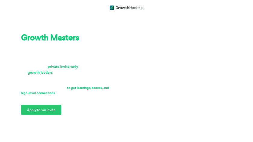 growthhackers.com Markup Hero Landing Page
